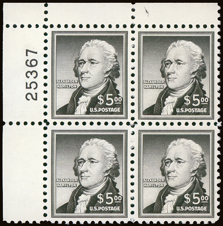 Liberty Series Plate Blocks