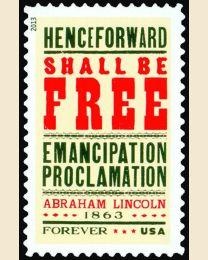#4721 - (45¢) Emancipation Proclamation