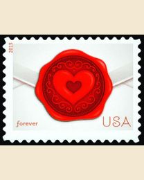 #4741 - (46¢) Love: Wax Seal