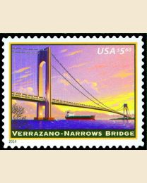 #4872 - $5.60 Varrazano-Narrows Bridge