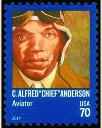 #4879 - 70¢ C. Alfred 'Chief' Anderson