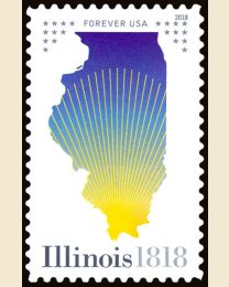 #5274 - (50¢) Illinois Statehood