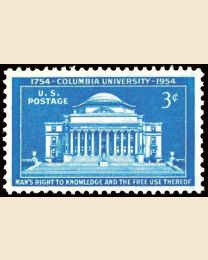 #1029 - 3¢ Columbia University