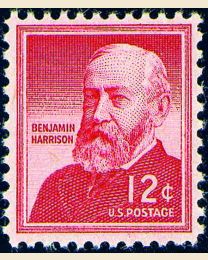 #1045 - 12¢ Benjamin Harrison