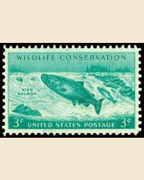 #1079 - 3¢ King Salmon
