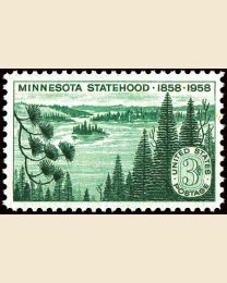 #1106 - 3¢ Minnesota