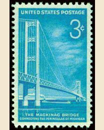 #1109 - 3¢ Mackinac Bridge