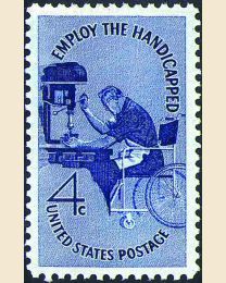 #1155 - 4¢ Handicapped