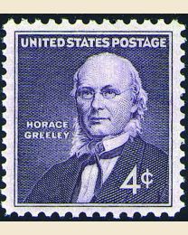#1177 - 4¢ Horace Greeley