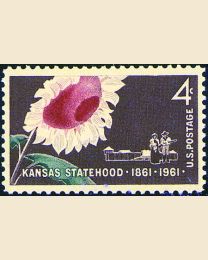 #1183 - 4¢ Kansas Statehood