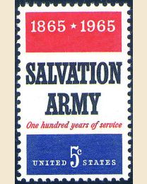 #1267 - 5¢ Salvation Army