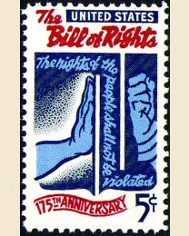 #1312 - 5¢ Bill of Rights