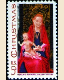 #1336 - 5¢ Christmas Memling