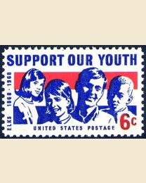 #1342 - 6¢ Support our Youth