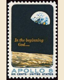 #1371 - 6¢ Apollo 8