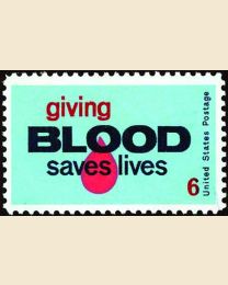 #1425 - 6¢ Blood Donors