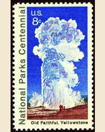 #1453 - 8¢ Old Faithful