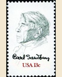 #1731 - 13¢ Carl Sandburg