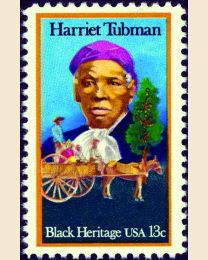 #1744 - 13¢ Harriet Tubman