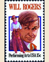 #1801 - 15¢ Will Rogers