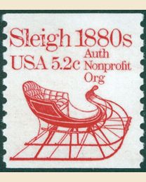 #1900 - 5.2¢ Sleigh