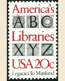 #2015 - 20¢ America's Libraries