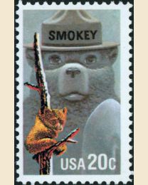 #2096 - 20¢ Smokey Bear