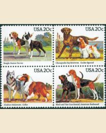 #2098S - 20¢ American Dogs