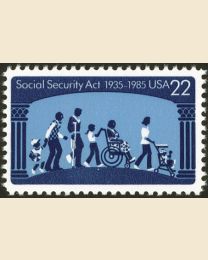 #2153 - 22¢ Social Security