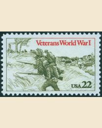 #2154 - 22¢ World War I Veterans