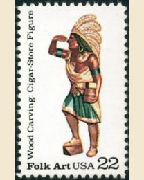 #2243 - 22¢ Cigar Indian