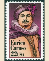 #2250 - 22¢ Enrico Caruso