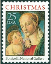 #2399 - 25¢ Madonna & Child by Botticelli