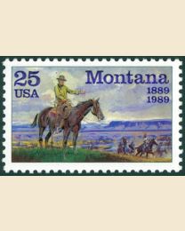 #2401 - 25¢ Montana Statehood