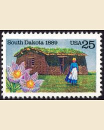 #2416 - 25¢ South Dakota Statehood