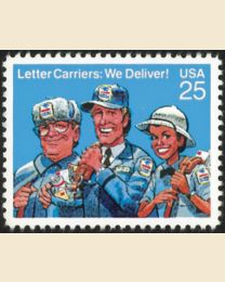#2420 - 25¢ Letter Carriers