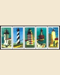 #2470S - 25¢ Lighthouses booklet