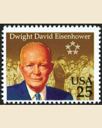 #2513 - 25¢ Dwight Eisenhower