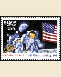 #2842 - $9.95 Moon Landing Express Mail