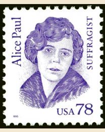 #2943 - 78¢ Alice Paul