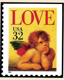 #2959 - 32¢ Love: Cherub booklet