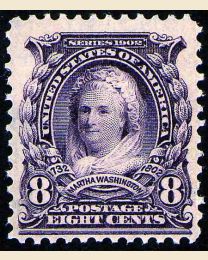 # 306 - 8¢ Martha Washington