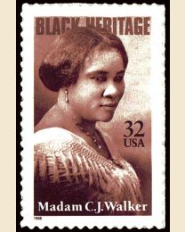 #3181 - 32¢ Madam C. J. Walker