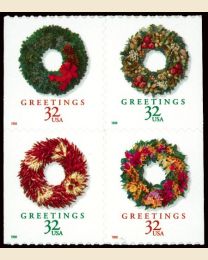 #3245S - 32¢ Wreaths