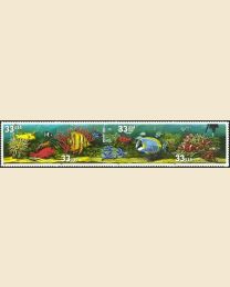 #3317S - 33¢ Aquarium Fish