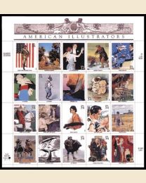 #3502 - 34¢ American Illustrators