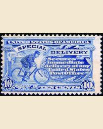 #  E8 - 10¢ Messenger on Bicycle