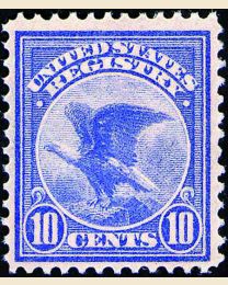 #  F1 - 10¢ Registration Stamp