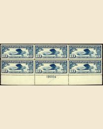 #C10 - 10¢ Spirit of St. Louis: Plate Block