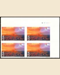 #C135 - 60¢ Grand Canyon: Plate Block